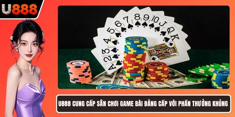 U888 cung cấp sân chơi game bài đẳng cấp với phần thưởng khủng